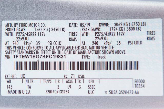 2019 Ford F-150 Limited