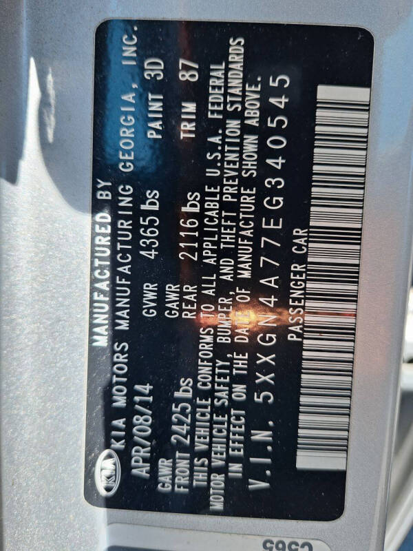 2014 Kia Optima EX
