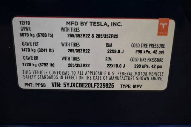 2020 Tesla Model X Long Range