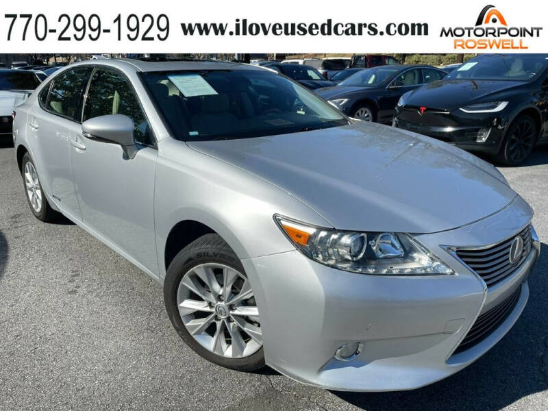 2013 Lexus ES 300h for sale at Motorpoint Roswell in Roswell GA
