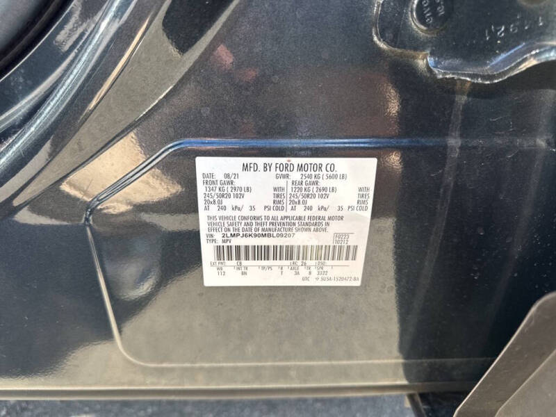 2021 Lincoln Nautilus Reserve