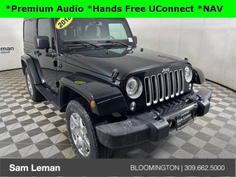 2018 Jeep Wrangler JK for sale at Sam Leman Mazda in Bloomington IL