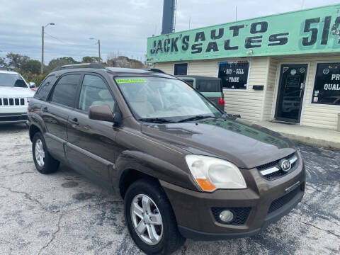 2009 Kia Sportage for sale at Jack's Auto Sales in Port Richey FL