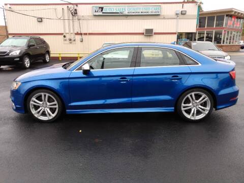 2016 Audi S3 for sale at MR Auto Sales Inc. in Eastlake OH