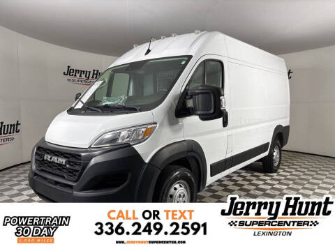 2023 RAM ProMaster for sale at Jerry Hunt Supercenter in Lexington NC