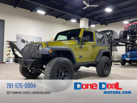 2008 Jeep Wrangler for sale at DONE DEAL MOTORS in Canton MA