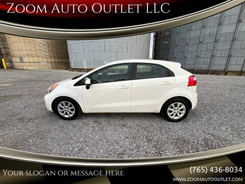 2014 Kia Rio 5-Door for sale at Zoom Auto Outlet LLC in Thorntown IN