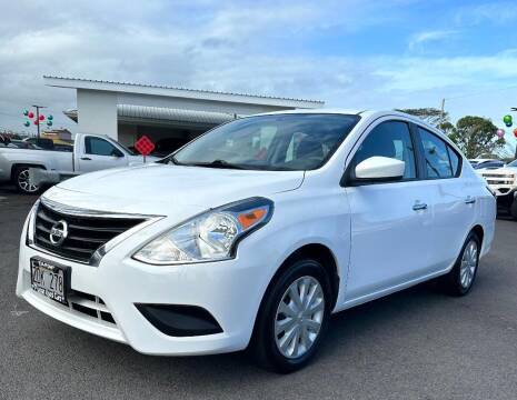 2016 Nissan Versa for sale at PONO'S USED CARS in Hilo HI