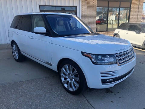 2017 Land Rover Range Rover for sale at Belle Plaine Chevrolet in Belle Plaine IA
