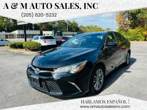 2017 Toyota Camry for sale at A & M Auto Sales, Inc in Alabaster AL