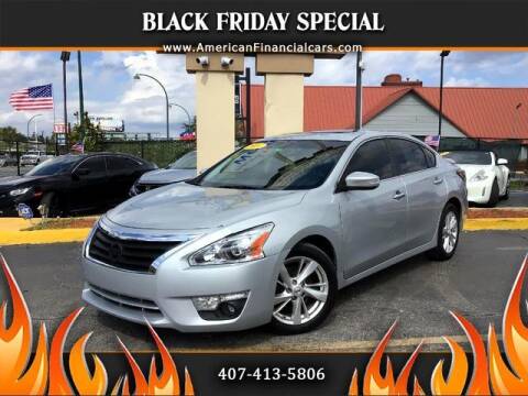 2014 Nissan Altima for sale at American Financial Cars in Orlando FL