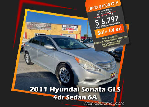 2011 Hyundai Sonata for sale at Virginia Auto Mall in Woodford VA