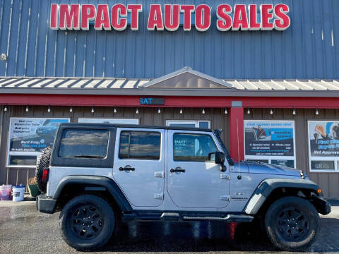 2016 Jeep Wrangler Unlimited for sale at Impact Auto Sales in Wenatchee WA
