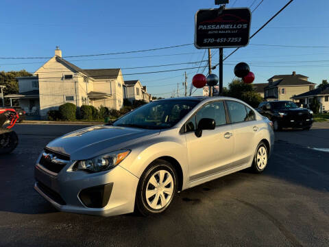 2013 Subaru Impreza for sale at Passariello's Auto Sales LLC in Old Forge PA