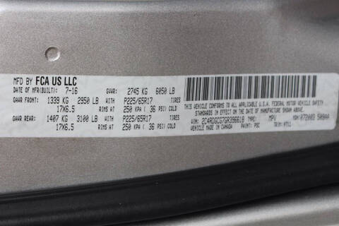 2016 Dodge Grand Caravan SXT