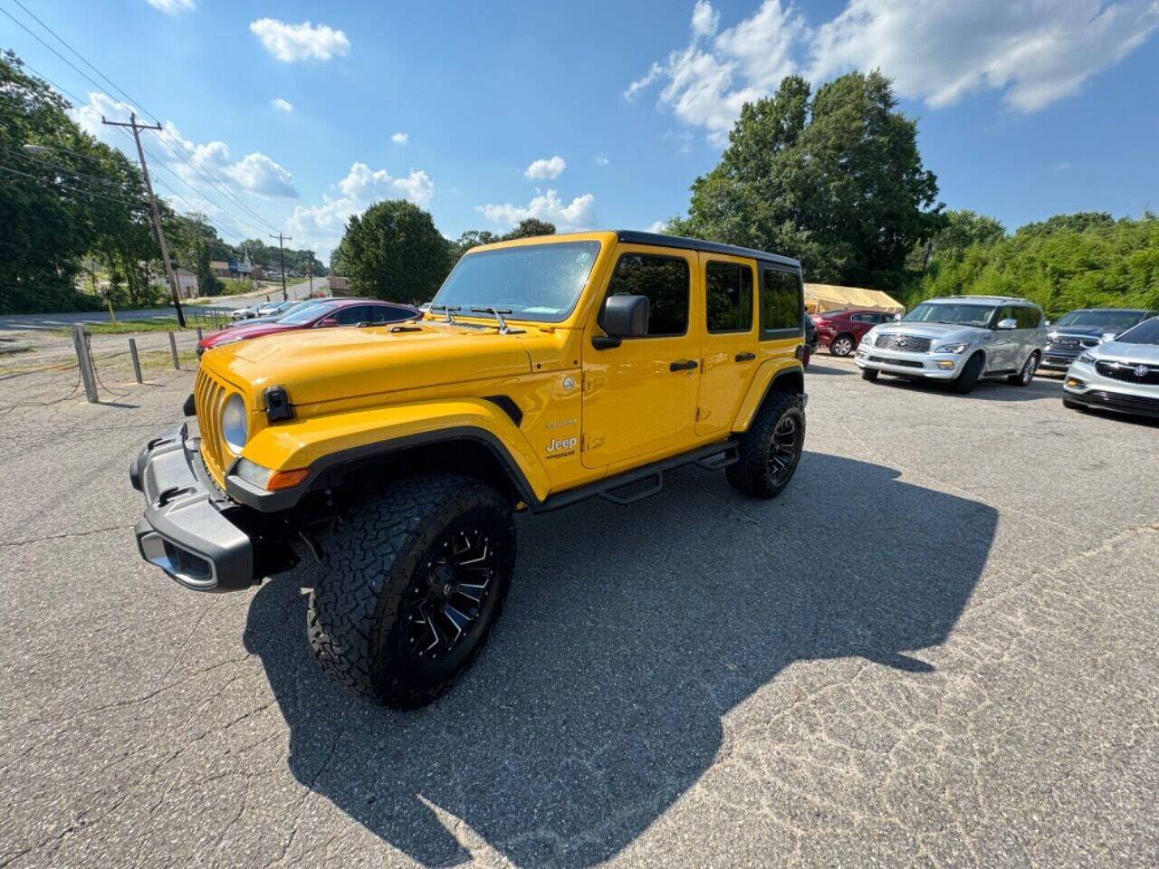 2019 Jeep Wrangler Unlimited for sale at JNF Motors in Mount Holly, NC