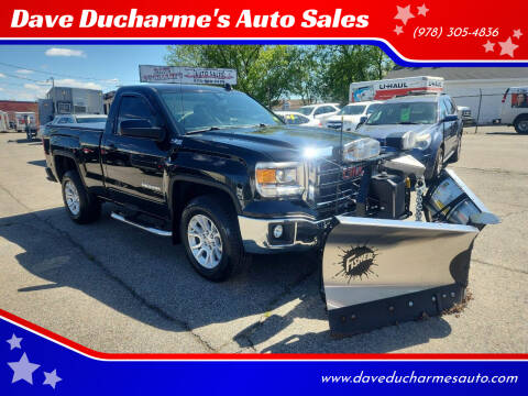 2015 GMC Sierra 1500 for sale at Dave Ducharme's Auto Sales in Lowell MA
