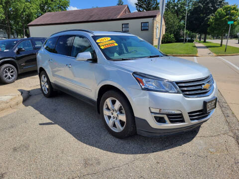 2017 Chevrolet Traverse for sale at CENTER AVENUE AUTO SALES in Brodhead WI