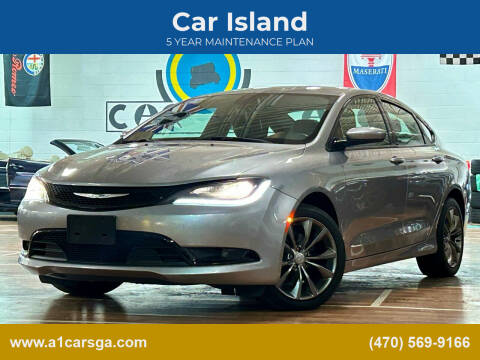 2015 Chrysler 200 for sale at Car Island in Duluth GA