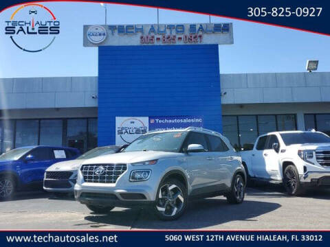 2021 Hyundai Venue for sale at Tech Auto Sales in Hialeah FL