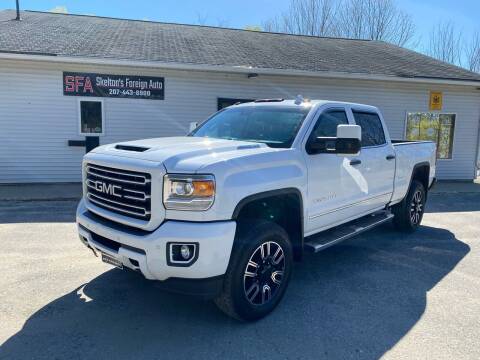 2018 GMC Sierra 2500HD for sale at Skelton's Foreign Auto LLC in West Bath ME