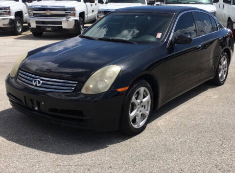 2004 Infiniti G35 for sale at Georgia Certified Motors in Stockbridge GA