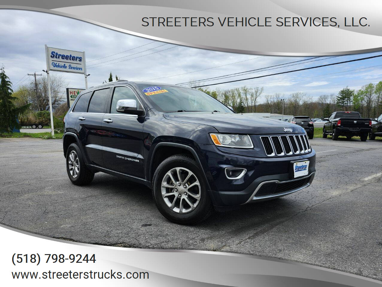 2015 Jeep Grand Cherokee for sale at Streeters Vehicle Sales in Plattsburgh, NY