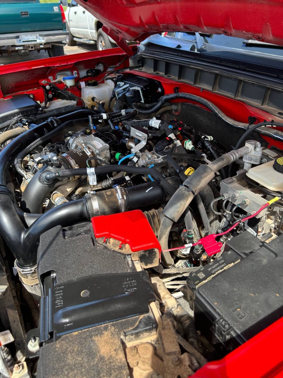 Red 2021 Ford Bronco Base 4x4 Base 4dr SUV 23