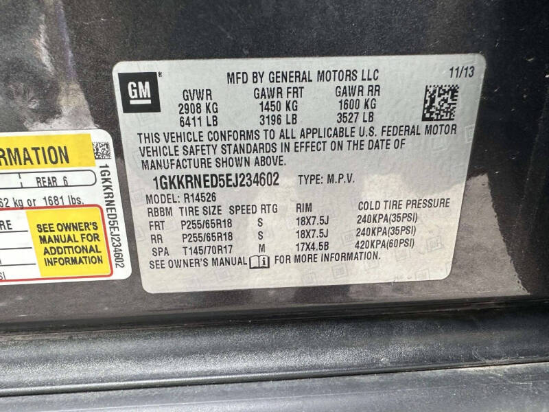 2014 GMC Acadia SLE-1