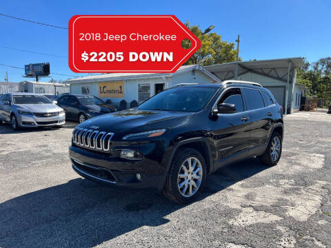 2018 Jeep Cherokee for sale at LC Motors 1 Inc. in Orlando FL