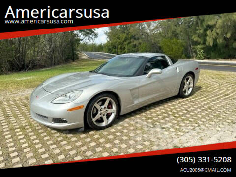 2005 Chevrolet Corvette for sale at Americarsusa in Hollywood FL