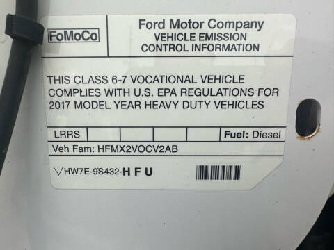 2017 Ford F-750 Super Duty
