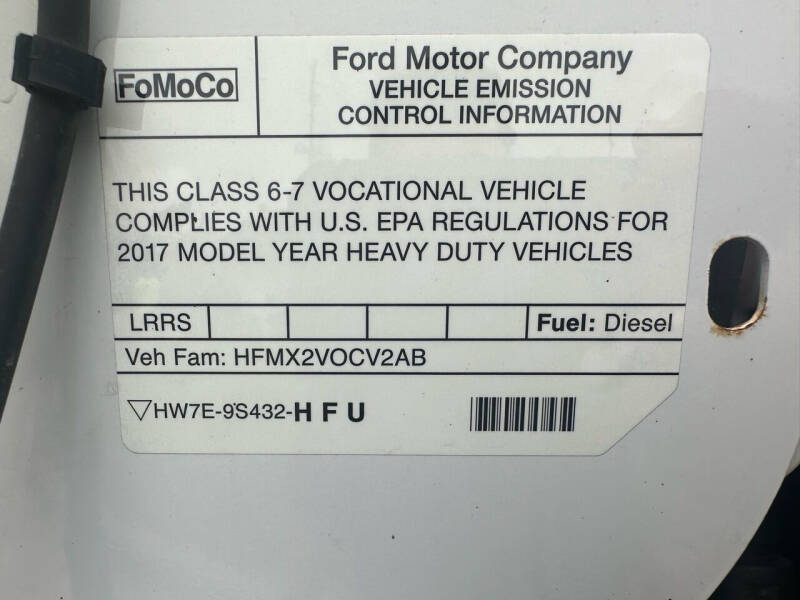 2017 Ford F-750 Super Duty