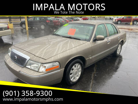 2004 Mercury Grand Marquis for sale at IMPALA MOTORS in Memphis TN