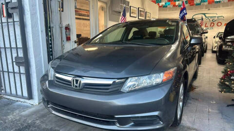 2012 Honda Civic for sale at VALDO AUTO SALES in Miami FL