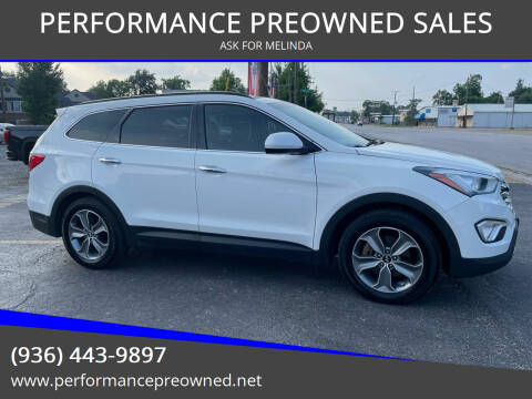 2016 Hyundai Santa Fe for sale at PERFORMANCE PREOWNED SALES in Conroe TX
