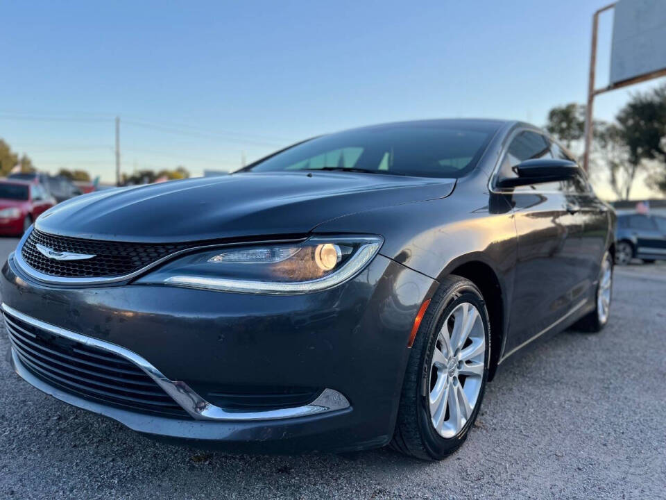 2015 Chrysler 200 for sale at J-R Auto Sales LLC in Houston, TX