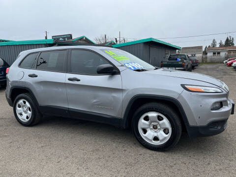 2014 Jeep Cherokee for sale at Issy Auto Sales in Portland OR