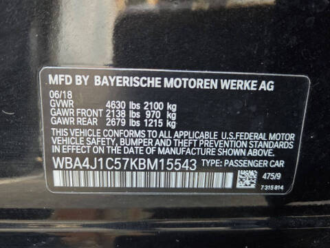 2019 BMW 4 Series 430i Gran Coupe