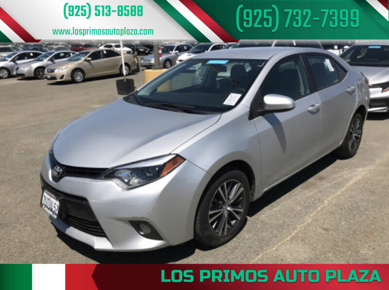 2016 Toyota Corolla for sale at Los Primos Auto Plaza in Brentwood CA