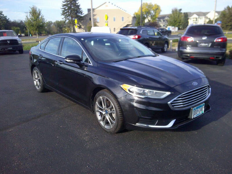 2019 Ford Fusion for sale at VELISHEK AUTO SALES in Prior Lake MN