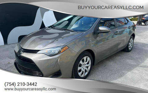 2019 Toyota Corolla for sale at BuyYourCarEasyllc.com in Hollywood FL