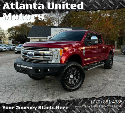 2017 Ford F-250 Super Duty for sale at Atlanta United Motors in Jefferson GA