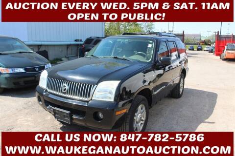 2005 Mercury Mountaineer for sale at Waukegan Auto Auction in Waukegan IL