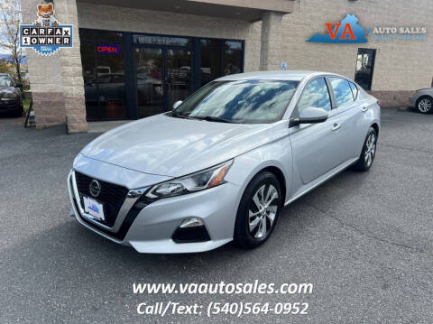 2020 Nissan Altima for sale at Va Auto Sales in Harrisonburg VA