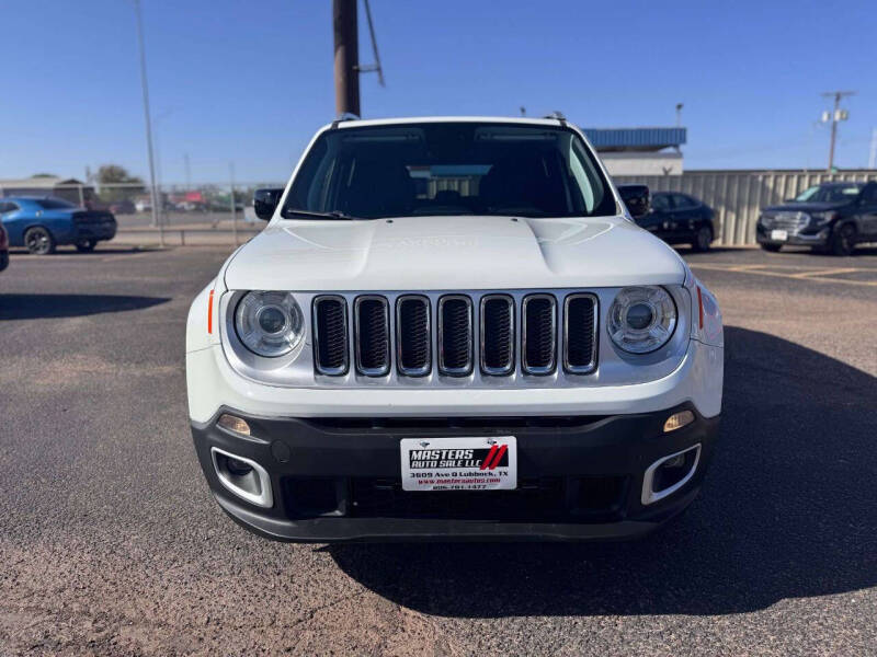 Used 2018 Jeep Renegade Limited with VIN ZACCJADB6JPH99693 for sale in Lubbock, TX