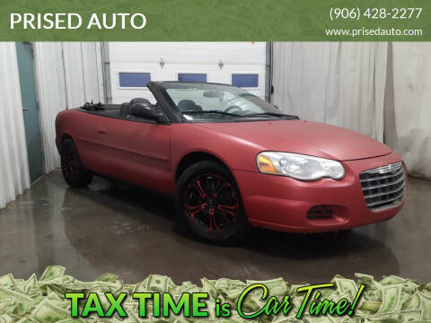 2006 Chrysler Sebring for sale at PRISED AUTO in Gladstone MI