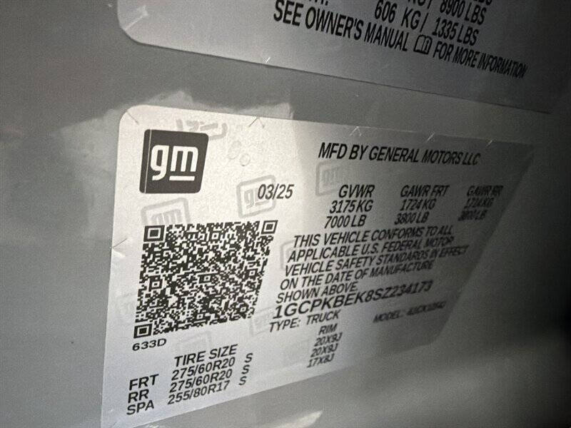 2025 Chevrolet Silverado 1500