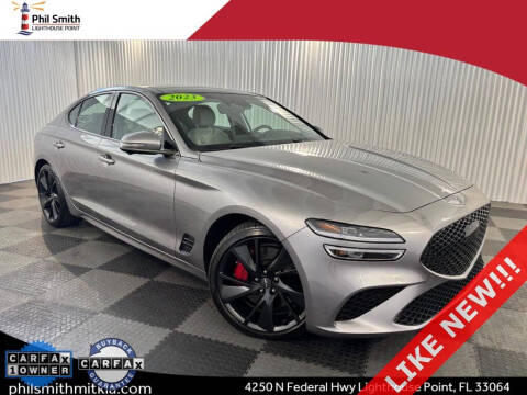 2023 Genesis G70 for sale at PHIL SMITH AUTOMOTIVE GROUP - Phil Smith Kia in Lighthouse Point FL