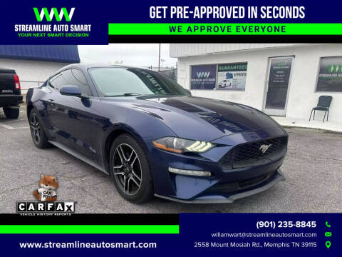 2018 Ford Mustang for sale at Streamline Auto Smart in Memphis TN